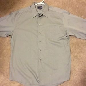 Dockers microfiber blend dress shirt Olive color